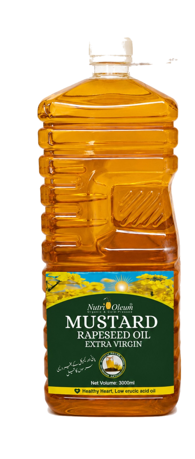 Extra Virgin Mustard Rapeseed Oil 3 L